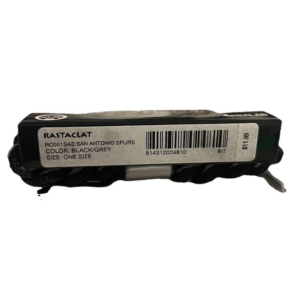 Lot of 3 Rastaclat NBA Team Bracelets Spurs Wizards OKC Thunder Braided NWT - Picture 7 of 8